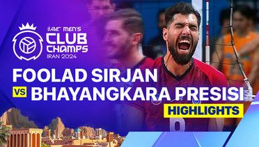 Semifinal: Foolad Sirjan Iranian vs Jakarta Bhayangkara Presisi - Highlights | 2024 Asian Men's Club Volleyball Championship