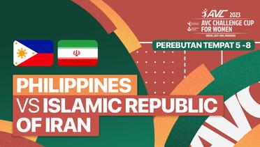 Full Match | Philippines vs Islamic Republic of Iran | AVC Challenge Cup for Women 2023