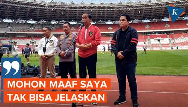 Jokowi Ogah Beberkan Isi Surat dari FIFA
