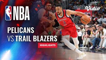 New Orleans Pelicans vs Portland Trail Blazers - Highlights | NBA Regular Season 2023/24