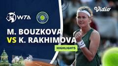 Semifinal: Marie Bouzkova vs Kamilla Rakhimova - Highlights | WTA Copa Colsanitas Zurich 2024