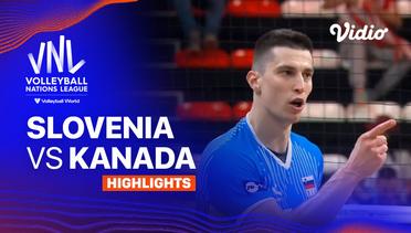 Slovenia vs Kanada - Highlights | Men's Volleyball Nations League 2024