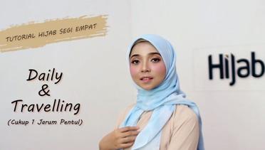 Hijab Trendi untuk Traveling, Cukup 1 Jarum Pentul Saja