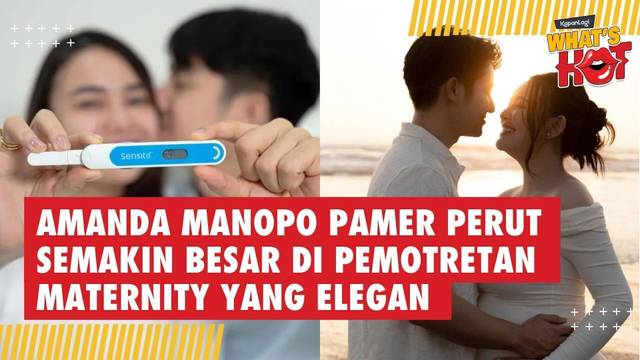 Amanda Manopo Pamer Perut Semakin Besar di Pemotretan Maternity Yang Elegan