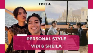 6 Koordinasi Outfit Vidi Aldiano dan Sheila Dara Berlibur ke Eropa, Personal Style yang Begitu Kuat