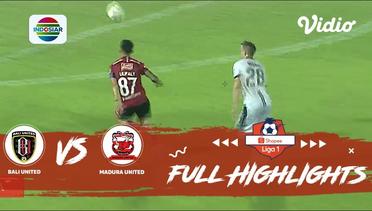 Bali United (0) vs (2) Madura United - Full Highlights | Shopee Liga 1