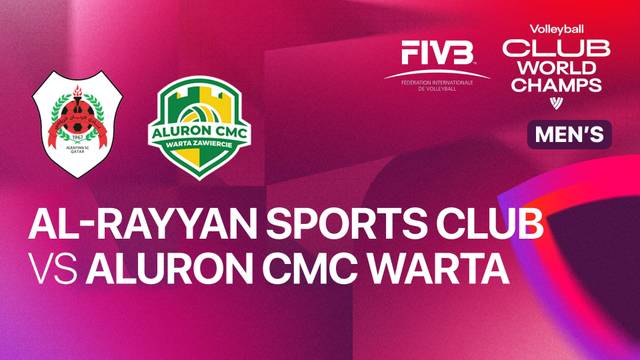 Al-Rayyan Sports Club vs Aluron CMC Warta Zawiercie - Full Match | FIVB Men's Volleyball Club World Championship 2025