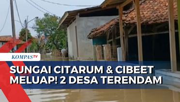 Ratusn Warga Karawang Terdampak Banjir dari Luapan Sungai Citarum dan Cibeet!