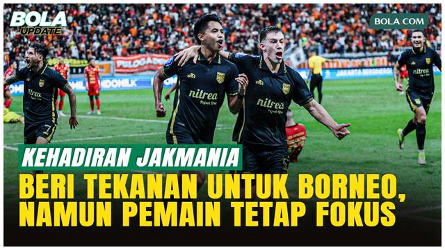 Pelatih Borneo FC Blak-blakan Soal Tekanan Jakmania di JIS Usai Tahan Imbang Persija