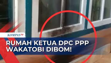 Orang Tak Dikenal Lempar Bom Molotov ke Rumah Ketua DPC PPP di Wakatobi Sulteng!