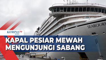 Kapal Pesiar MV Seaborn Encore Bersandar di Sabang