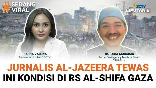 Jurnalis Al-Jazeera Tewas, Ini Kondisi di RS Al-Shifa Gaza | Sedang Viral