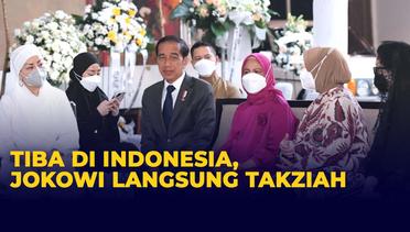 Jokowi Tiba di Indonesia, Langsung Takziah ke Kediaman Almarhum Tjahjo Kumolo