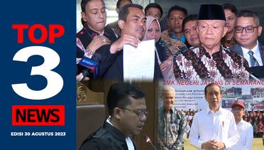 Dakwaan Rafael Alun, Panji Gumilang Cabut Gugatan, Jokowi Soal Polusi [TOP 3 NEWS]