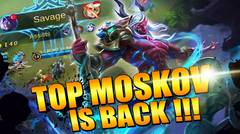 TOP MOSKOV IS BACK !!!! | Mobile Legends Indonesia *ClickBait*