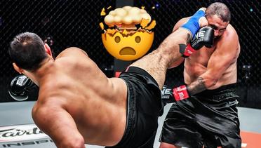The ALL-ACTION WAR Between Anderson Silva And Iraj Azizpour