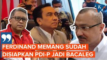 PDI-P Bantah Ferdinand Hutahaean Gantikan Effendi Simbolon Jadi Bacaleg PDI-P