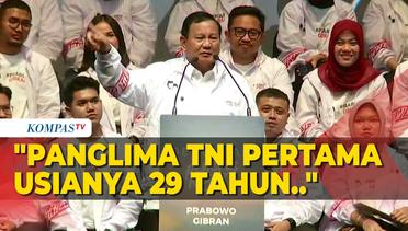 Prabowo Tak Masalah Usia Pemimpin: Panglima TNI Pertama Usia 29 Tahun