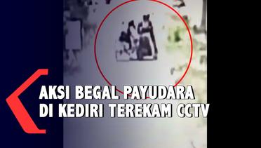 Terekam CCTV Begal Payudara , Pelaku Akhirnya Ditangkap