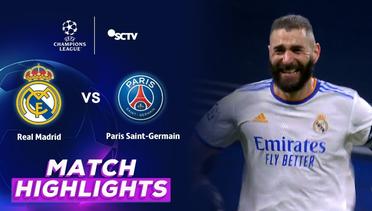 Real Madrid VS Paris Saint-Germain - Highlights Liga Champions UEFA 2021