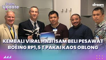 Kembali Viral Haji Isam Beli Pesawat Boeing Rp1,5 T Pakai Kaos Oblong