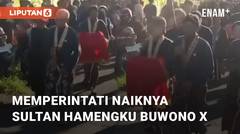 Memperintati Naiknya Sultan Hamengku Buwono X Dengan Upacara Labuhan di Merapi