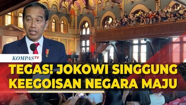 Jokowi Singgung soal Keegoisan Negara Maju di Georgetown University