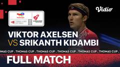 Full Match | Denmark vs India | Viktor Axelsen vs Srikanth Kidambi | Thomas & Uber Cup 2020