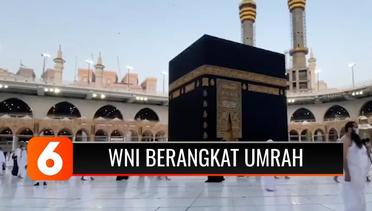 Umrah Dibuka, Ratusan Calon Jemaah Asal Indonesia Berangkat ke Tanah Suci | Liputan 6