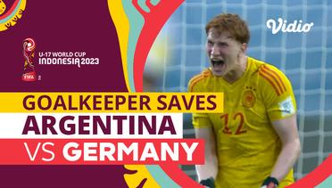 Aksi Penyelamatan Kiper | Argentina vs Germany | FIFA U-17 World Cup Indonesia 2023