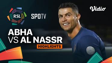 Abha vs Al Nassr - Highlights | ROSHN Saudi League 2023/24