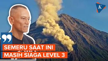 Gunung Semeru Kembali Luncurkan Guguran Lava Sejauh 2 Kilometer