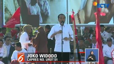 Kampanye di Batam, Jokowi Perkenalkan 3 Kartu Sakti - Liputan 6 Siang