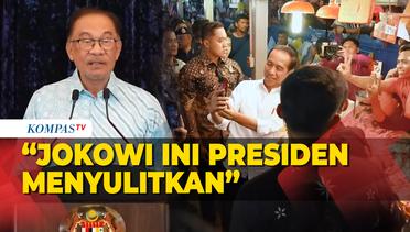 PM Anwar Ibrahim Soal Blusukan Jokowi di Malaysia: Menyulitkan