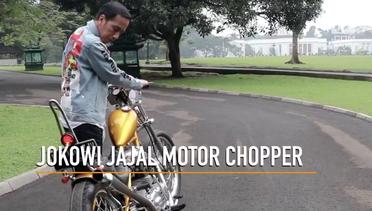 Presiden Jokowi Jajal Motor Chopper, Mau Kemana?