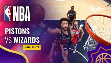 Detroit Pistons vs Washington Wizards - Highlights | NBA Regular Season 2023/24