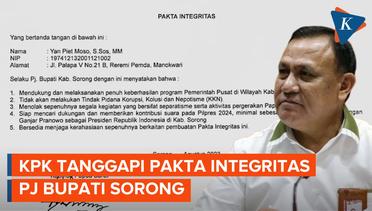Ketua KPK Cek Pakta Integritas Pj Bupati Sorong Diduga untuk Menangkan Ganjar