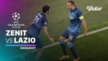 Highlight - Zenit vs Lazio I UEFA Champions League 2020/2021