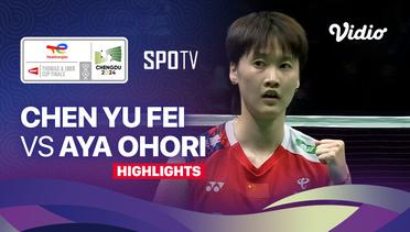 Chen Yu Fei (CHN) vs Aya Ohori (JPN) - Highlights | Uber Cup Chengdu 2024 - Women's Singles
