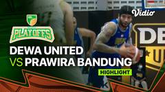 Highlights | Game 1: Dewa United Banten vs Prawira Harum Bandung | IBL Semifinals 2023
