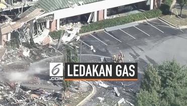 Ledakan Gas Hancurkan Perkantoran dan Pusat Perbelanjaan