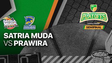 Full Match | Semifinal 1: Satria Muda Pertamina Jakarta vs Prawira Bandung | IBL Playoffs 2022