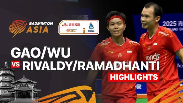 Gao Jia Xuan/Wu Meng Ying (CHN) vs Rinov Rivaldy/Siti Fadia Silva Ramadhanti (INA) - Highlights | Badminton Asia Mixed Team Championship 2025 - Mixed Doubles Final