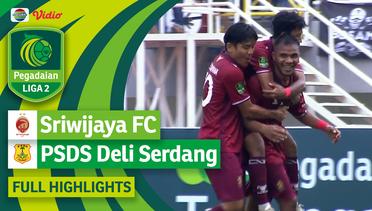 Sriwijaya FC VS PSDS Deli Serdang - Full Highlights | Pegadaian Liga 2 2023/2024
