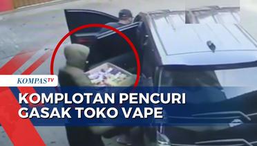 Toko Vape di Bekasi Jadi Sasaran Komplotan Pencuri, Korban Rugi hingga Rp70 Juta