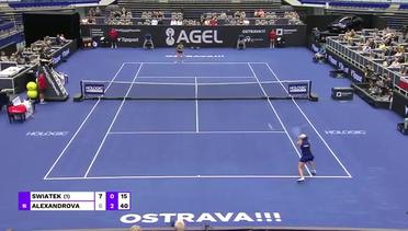 Match Highlights | Iga Swiatek vs Ekaterina Alexandrova | WTA Agel Open 2022