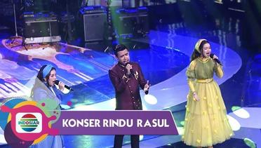 Bersyukur!!! Fildan DA-Rara LIDA-Waode POPA "Alhamdulillah" Indahnya Kebersamaan!! | Konser Rindu Rosul