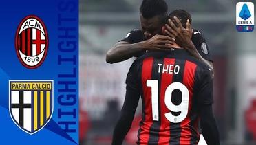 Match Highlight | AC Milan 2 vs 2 Parma | Serie A 2020