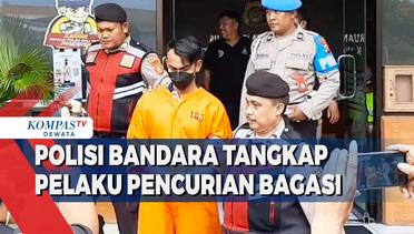 Polisi Kawasan Bandara Ngurah RaiTangkap Pelaku Pencurian Bagasi