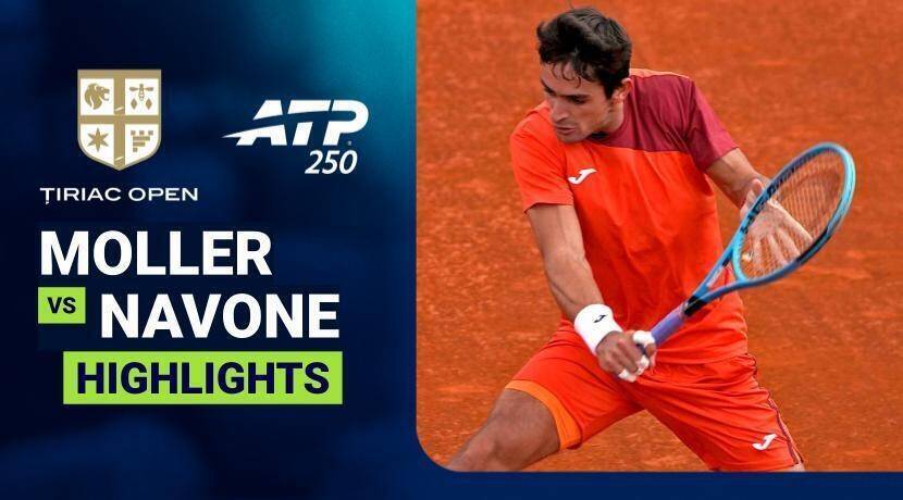 Elmer Moller vs Mariano Navone - Round 2 | ATP 250: Tiriac Open presented by Unicredit Bank 2026